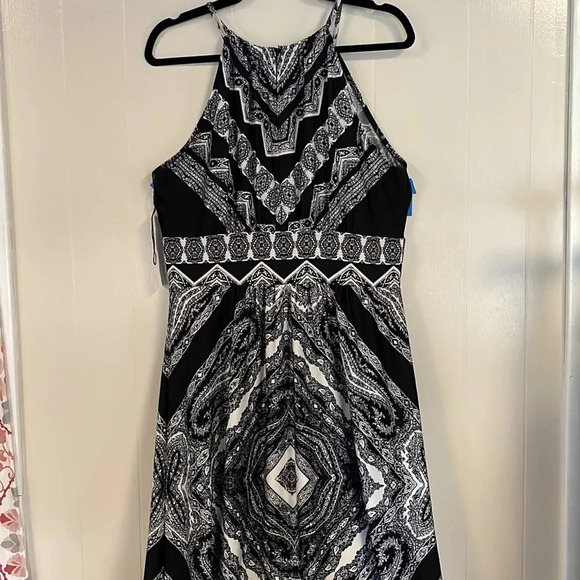 B.Calm Halter Style Dress Sz L - Picture 5 of 8